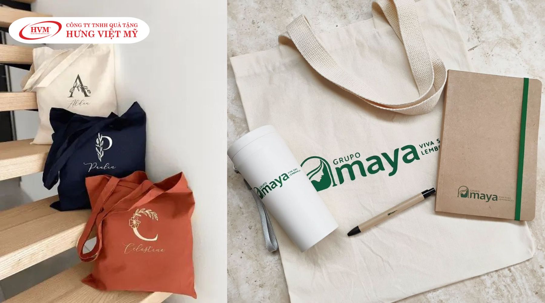 In túi vải canvas theo yêu cầu