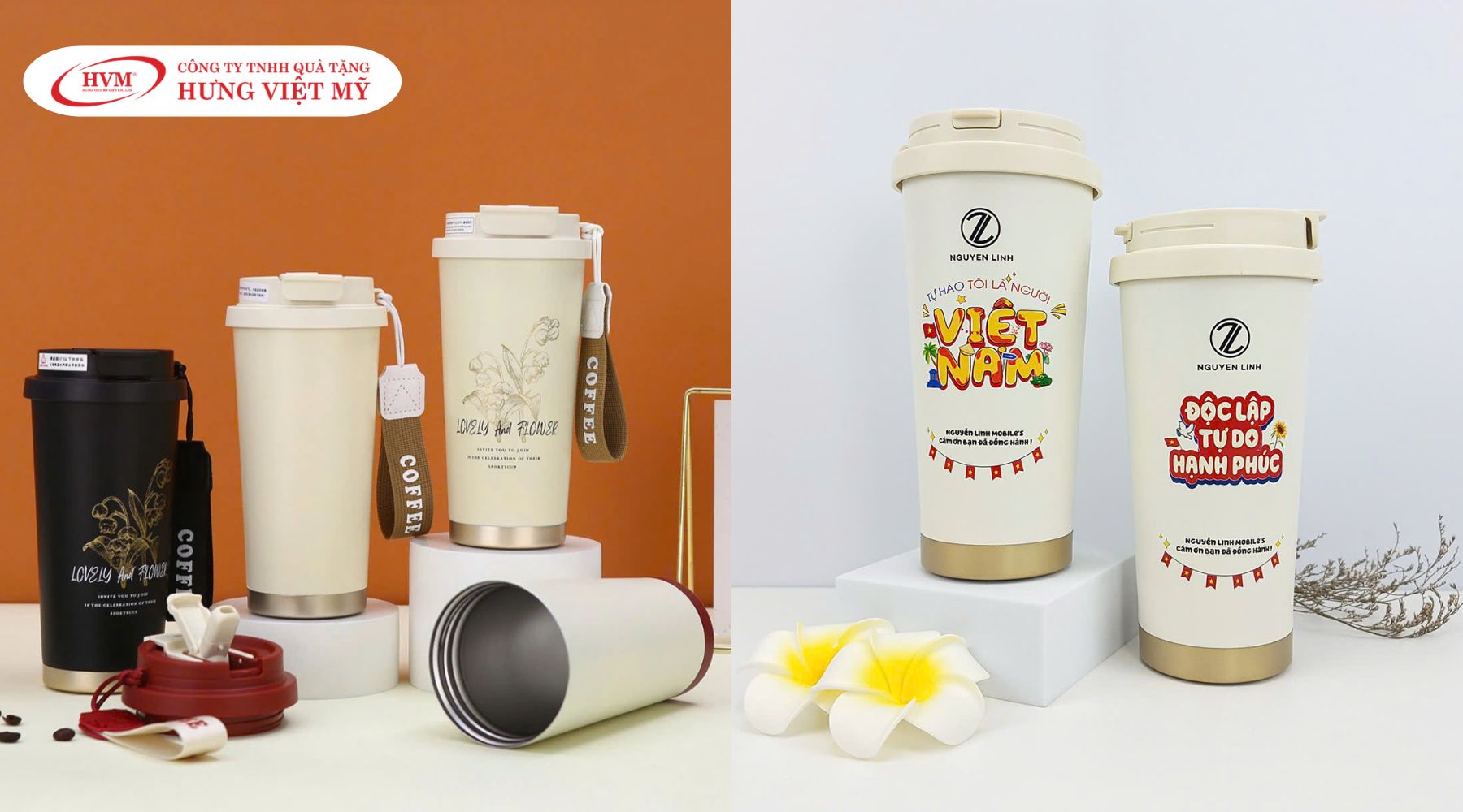 Ly giữ nhiệt qu&agrave; tặng cho d&acirc;n văn ph&ograve;ng