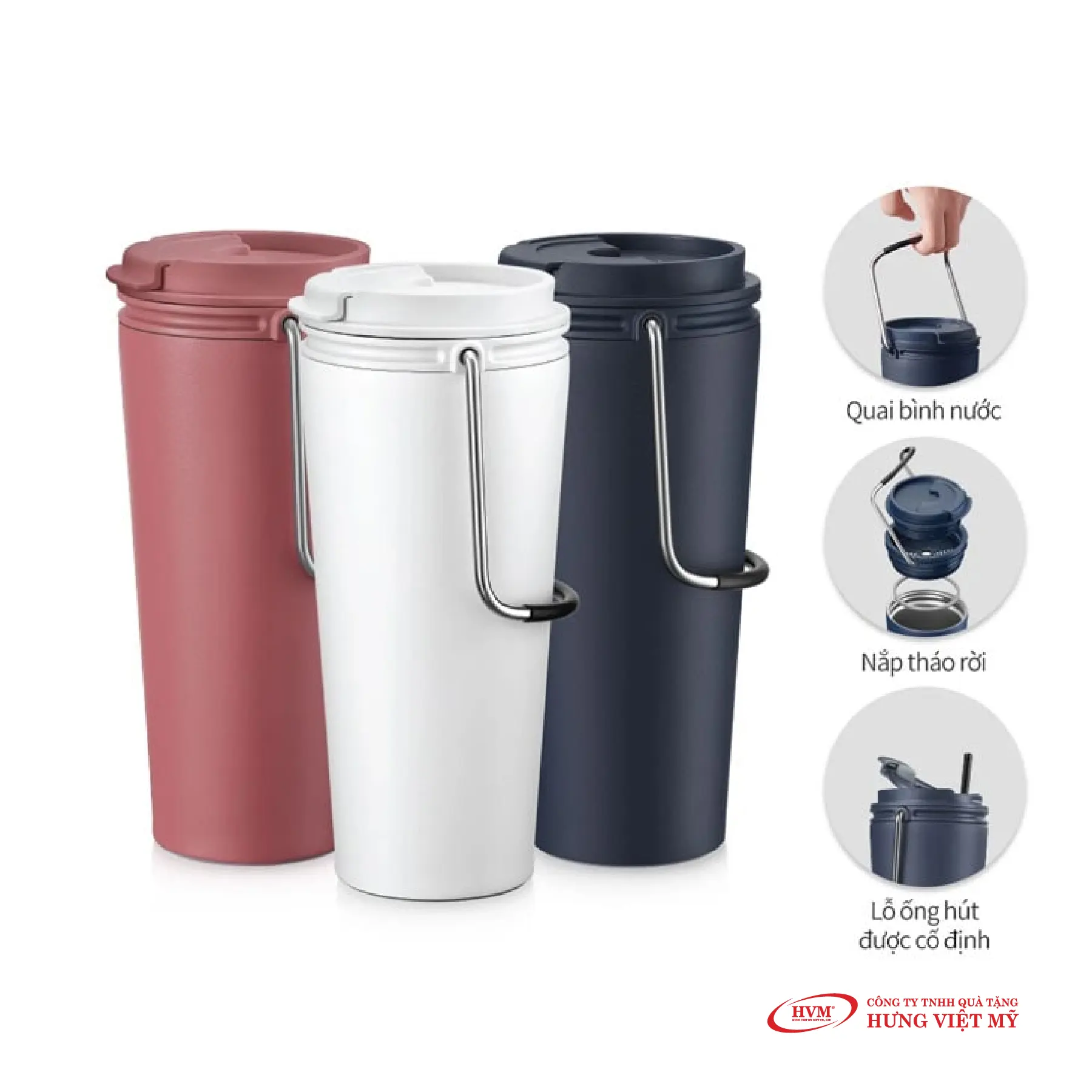 Ly giữ nhiệt Lock&Lock Bucket Tumbler 540ml - LHC4269