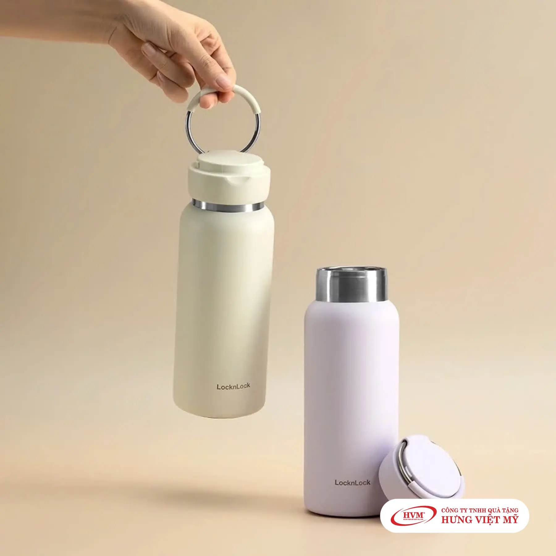 Bình Giữ Nhiệt Lock&Lock Sling Ring Tumbler LHC4321 (650ml) / LHC4322 (800ml)