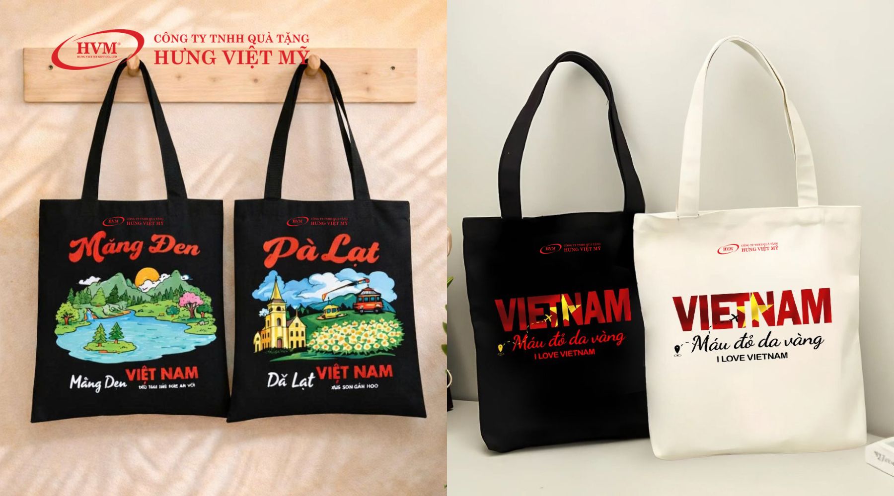 In túi tote số lượng ít thân thiện môi trường