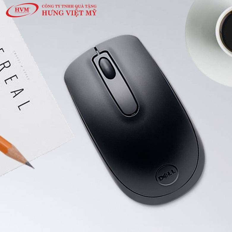 Chuột kh&ocirc;ng d&acirc;y qu&agrave; tặng thương hiệu Dell
