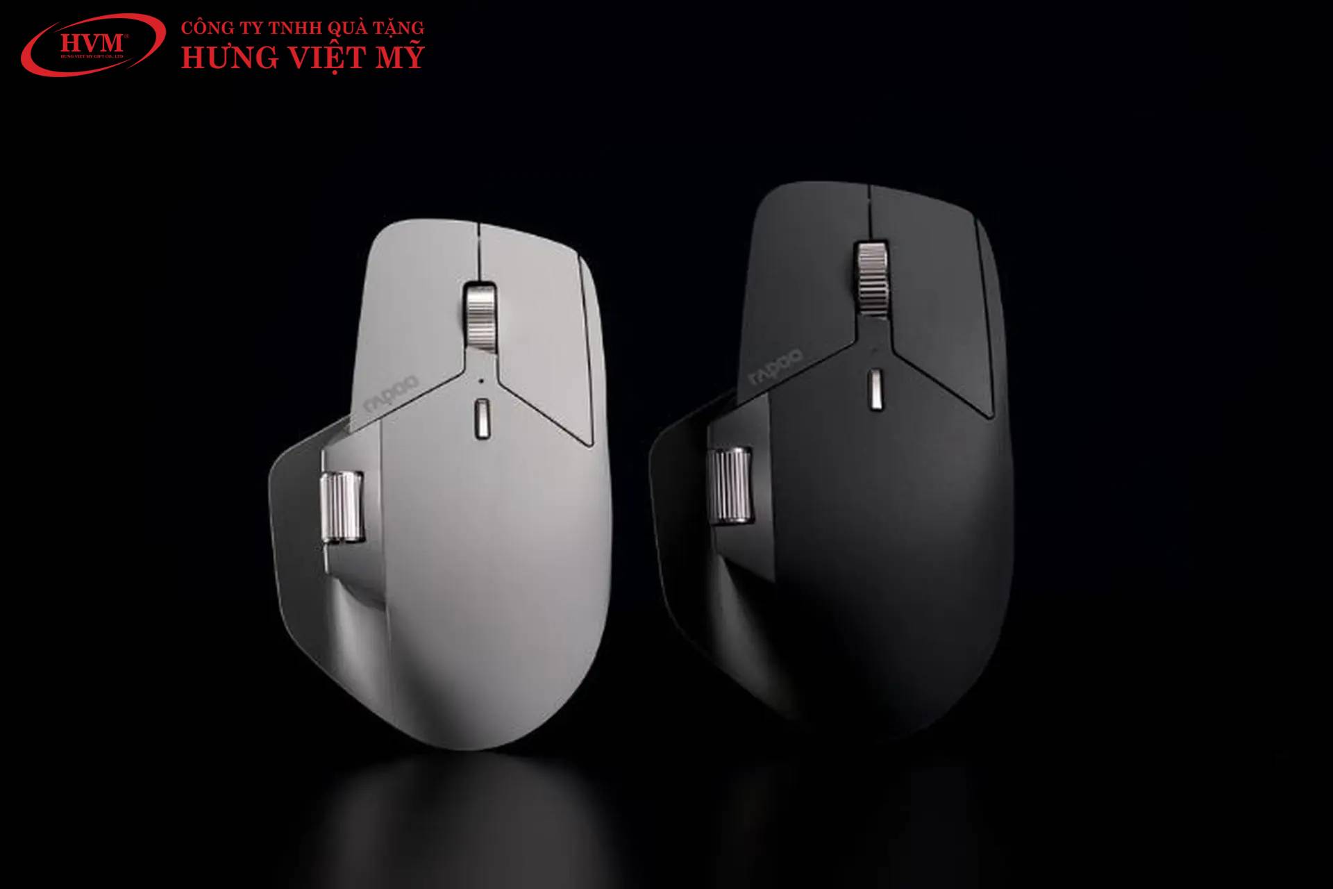 Chuột kh&ocirc;ng d&acirc;y qu&agrave; tặng thương hiệu Rapoo