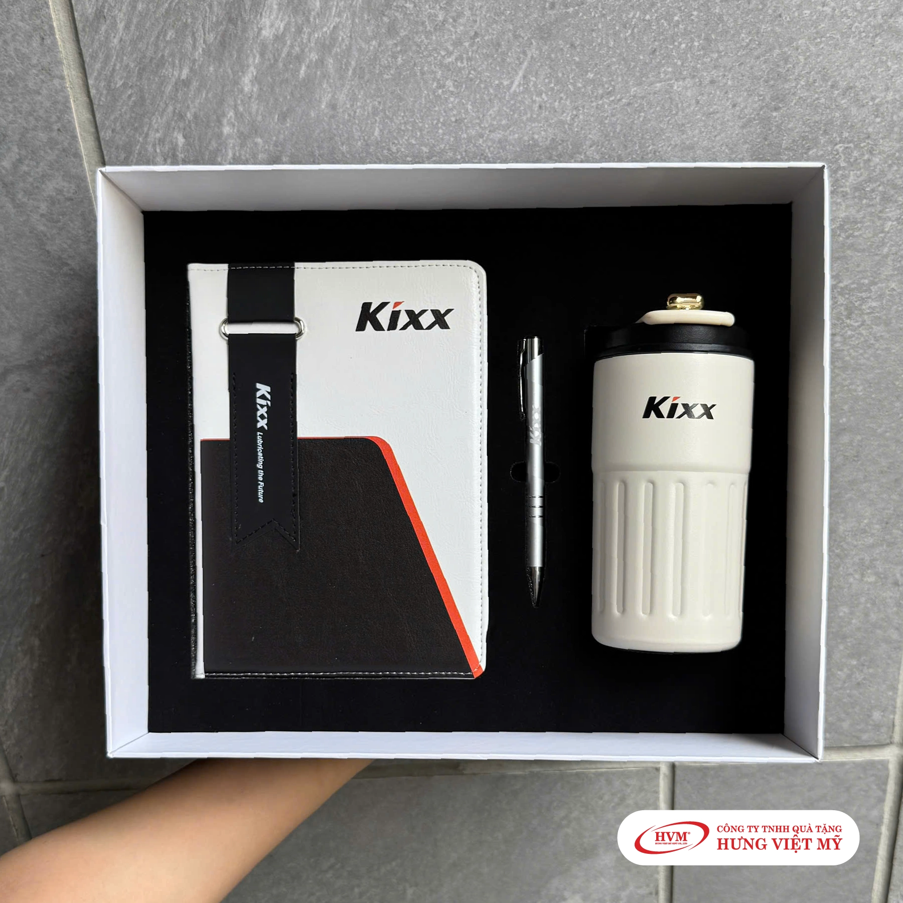 GS 018 - GIFTSET (Bình Giữ Nhiệt + Sổ tay + Bút Ký + Hộp Quà)