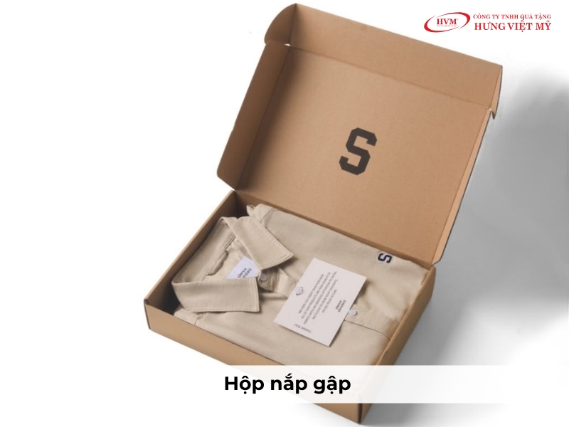 Hộp giấy nắp gập - giải pháp in hộp giấy giá rẻ tối ưu cho các shop thời trang