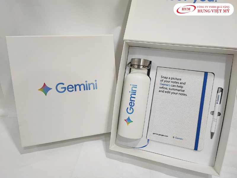 Mẫu hộp cứng âm dương in logo doanh nghiệp Gemini tại Hưng Việt Mỹ