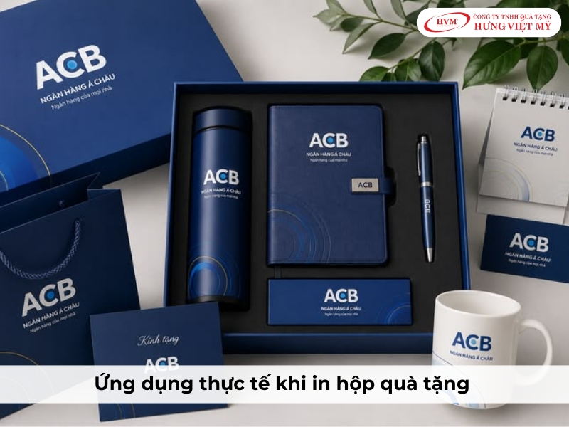 Ứng dụng của hộp quà tặng doanh nghiệp