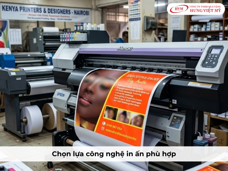 Lựa chọn công nghệ in ấn phù hợp