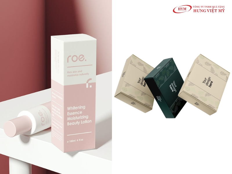 Mẫu in hộp giấy đựng mỹ phẩm, quần áo
