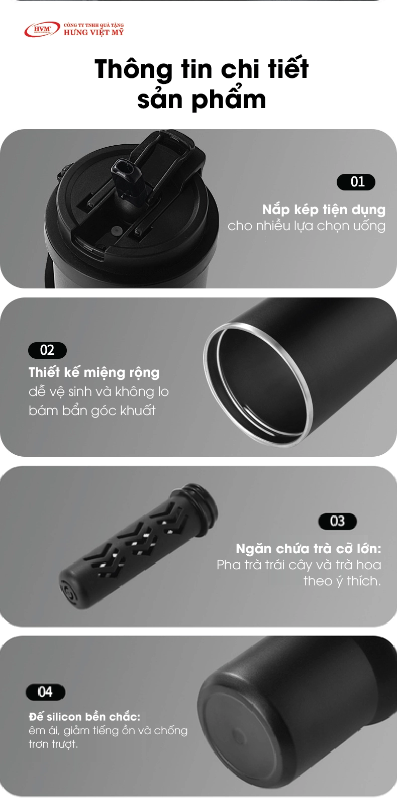Ly giữ nhiệt cà phê LGN 31 bền bỉ, tiện dụng