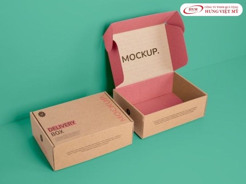 Kết cấu hộp carton sóng B chịu lực va đập chuyên dùng gói hàng COD nặng.