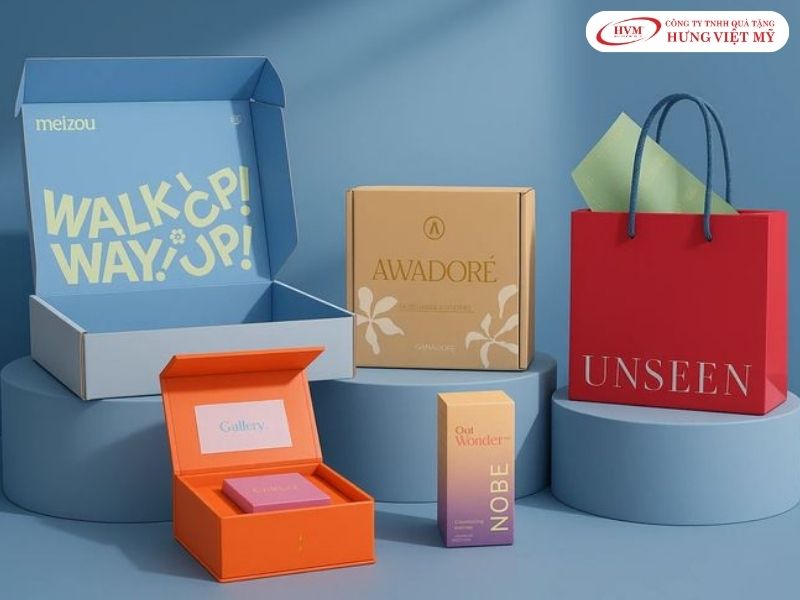 Xưởng sản xuất và in hộp carton nắp gài theo yêu cầu tại Hưng Việt Mỹ