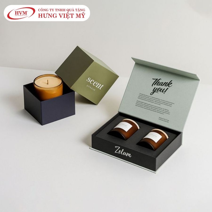 In Hộp Giấy Đựng Nến Thơm - HNT 016
