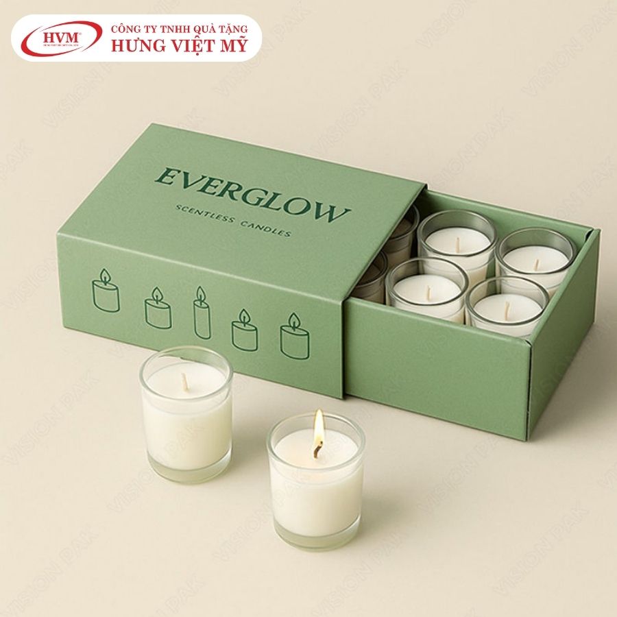 In Hộp Giấy Đựng Nến Thơm - HNT 016