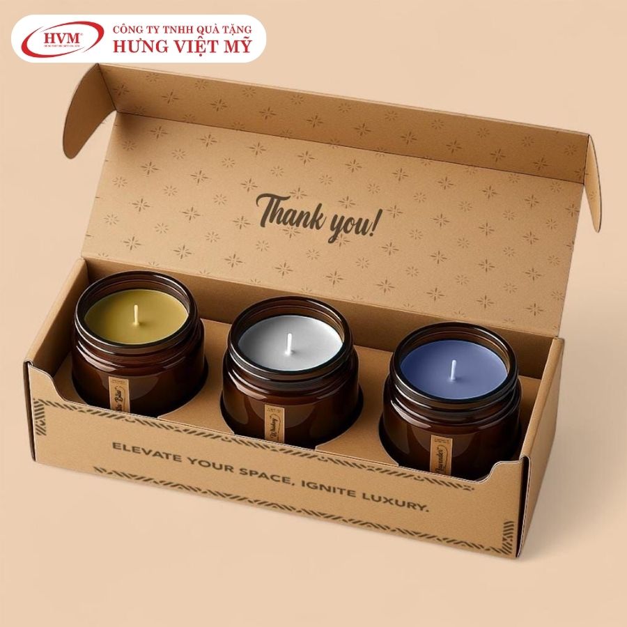 In Hộp Giấy Đựng Nến Thơm - HNT 016