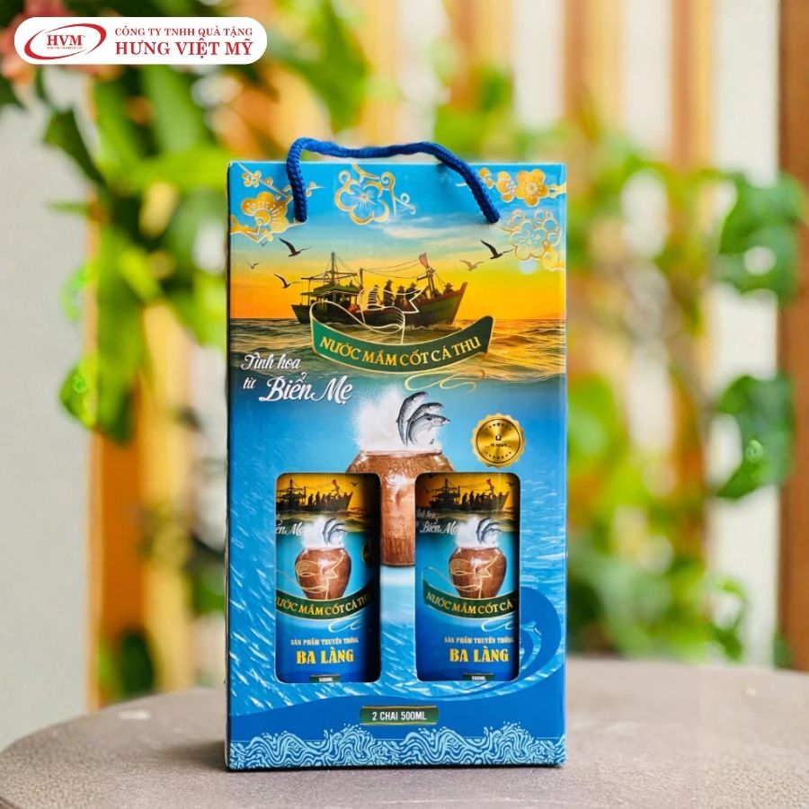 In Hộp Giấy Đựng Nước Mắm - HNM 018