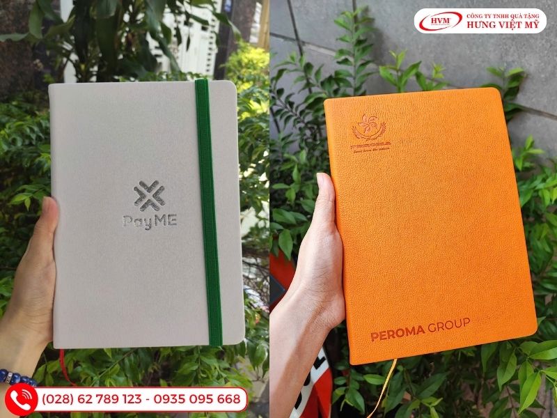 Sổ tay in logo, quà tặng 20/10 cho nhân viên hữu dụng với chi phí hợp lý.