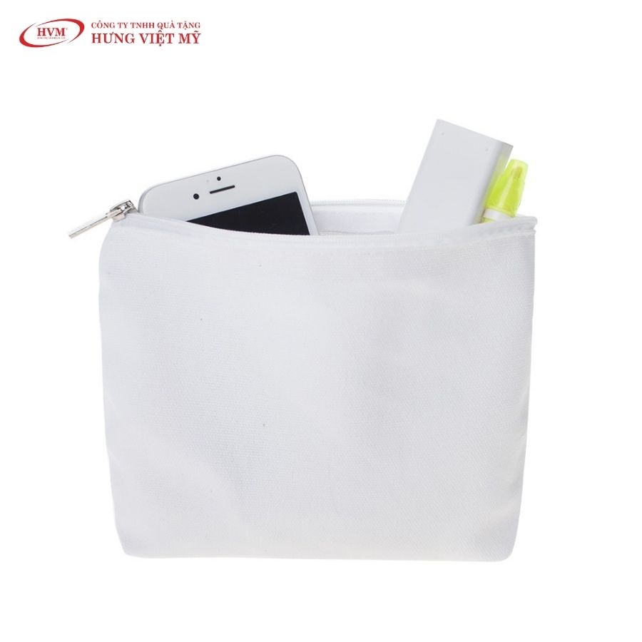 Túi đựng mỹ phẩm vải canvas - TC015