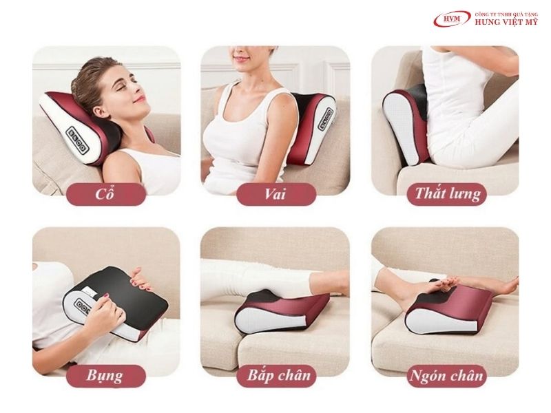 Máy massage cổ xung điện hồng ngoại thư giãn dành tặng phân khúc khách hàng bảo hiểm cao cấp.