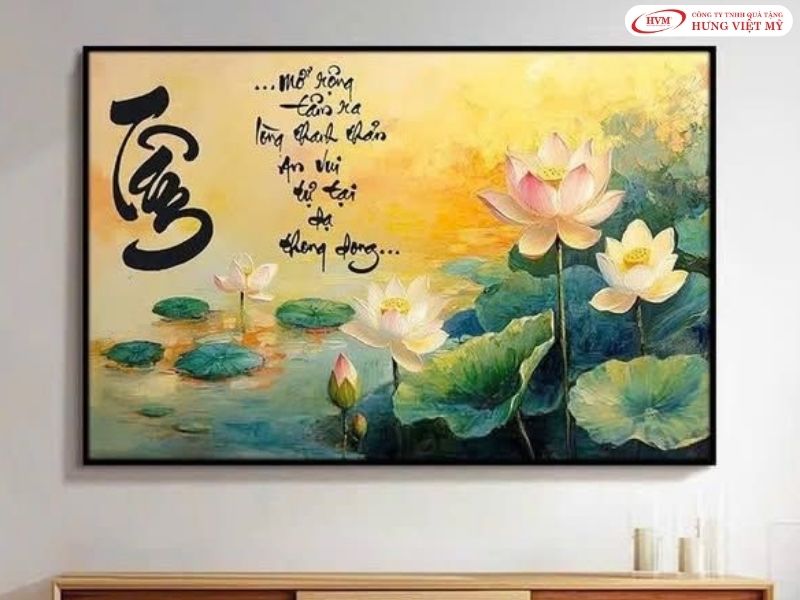 Tranh chữ “Tâm” tôn vinh y đức người thầy thuốc
